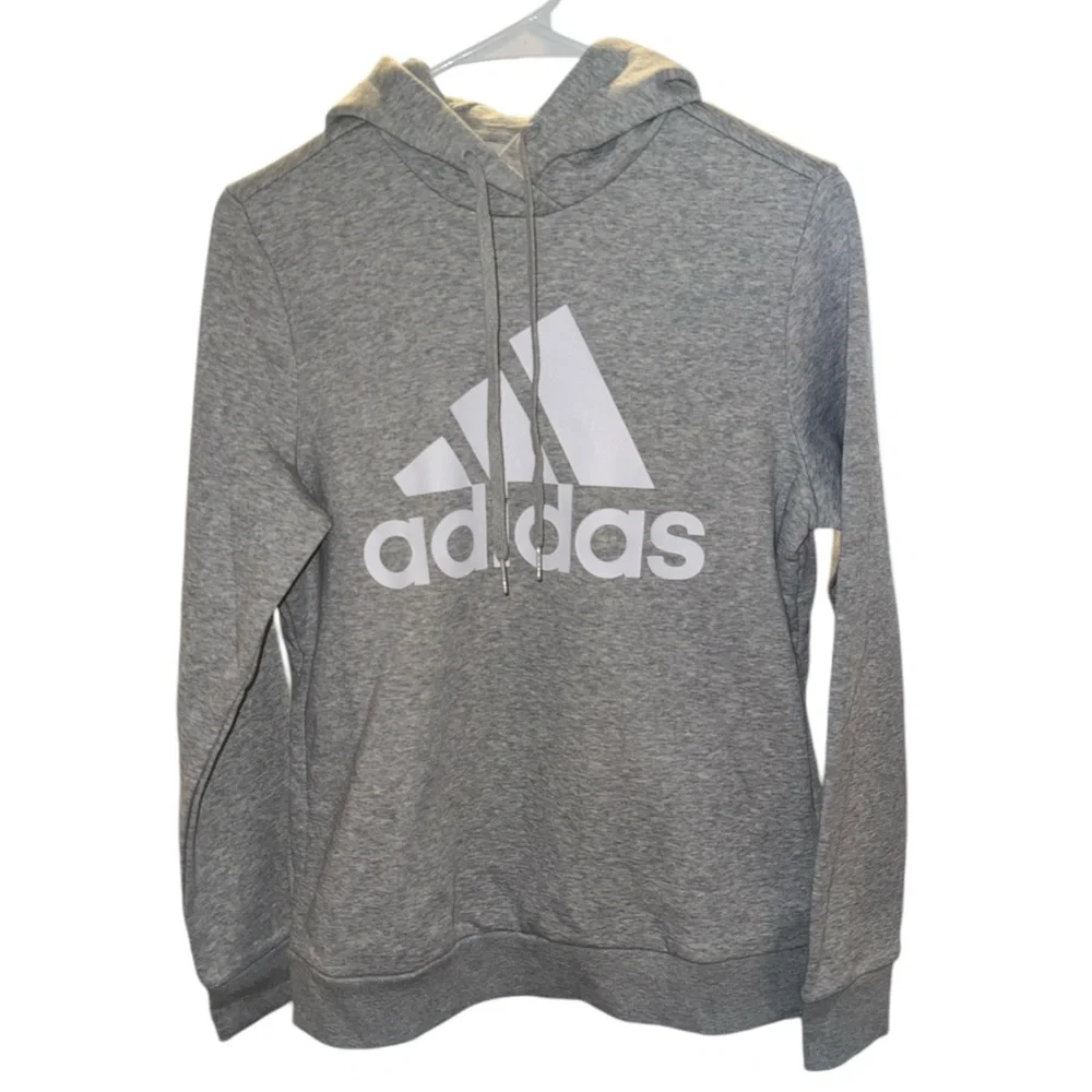 adidas Women's Essentials Logo Fleece Hoodie - NWT - Picture 2 of 5